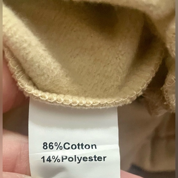 Queen of Sparkles Shorts Embellished Size Large Beige Multicolor Comfort Party - Picture 6 of 7